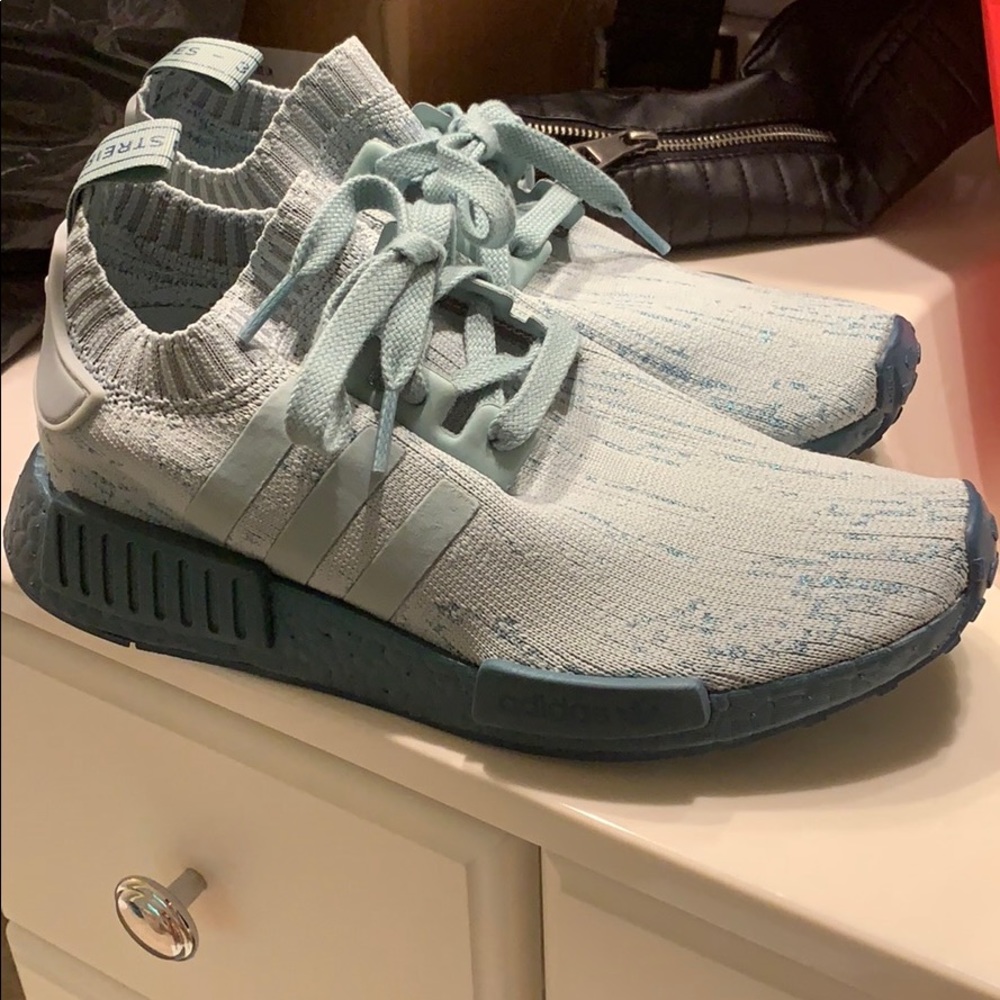 Adidas NMD blue glitter. Women’s size 7